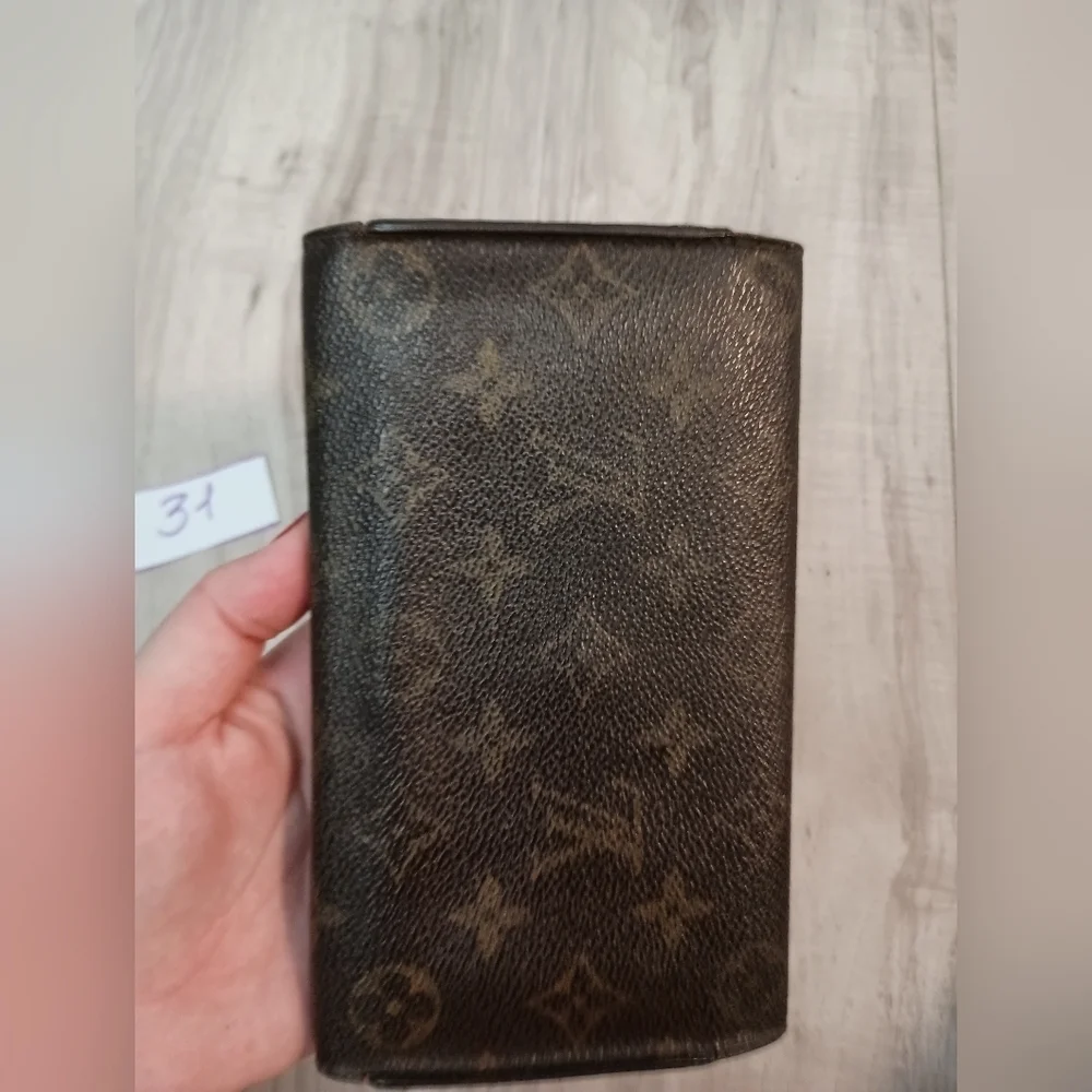 Louis Vuitton Porte Monnaie Monogram Pochette Credit Long Wallet